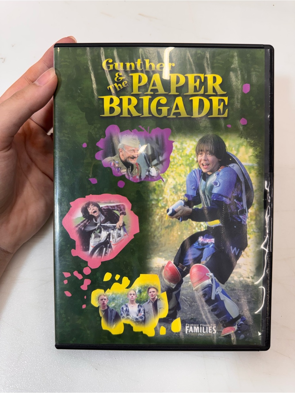 Gunther & The Paper Brigade DVD 1996 Feature Films For Families Disc Tested - Picture 1 of 3